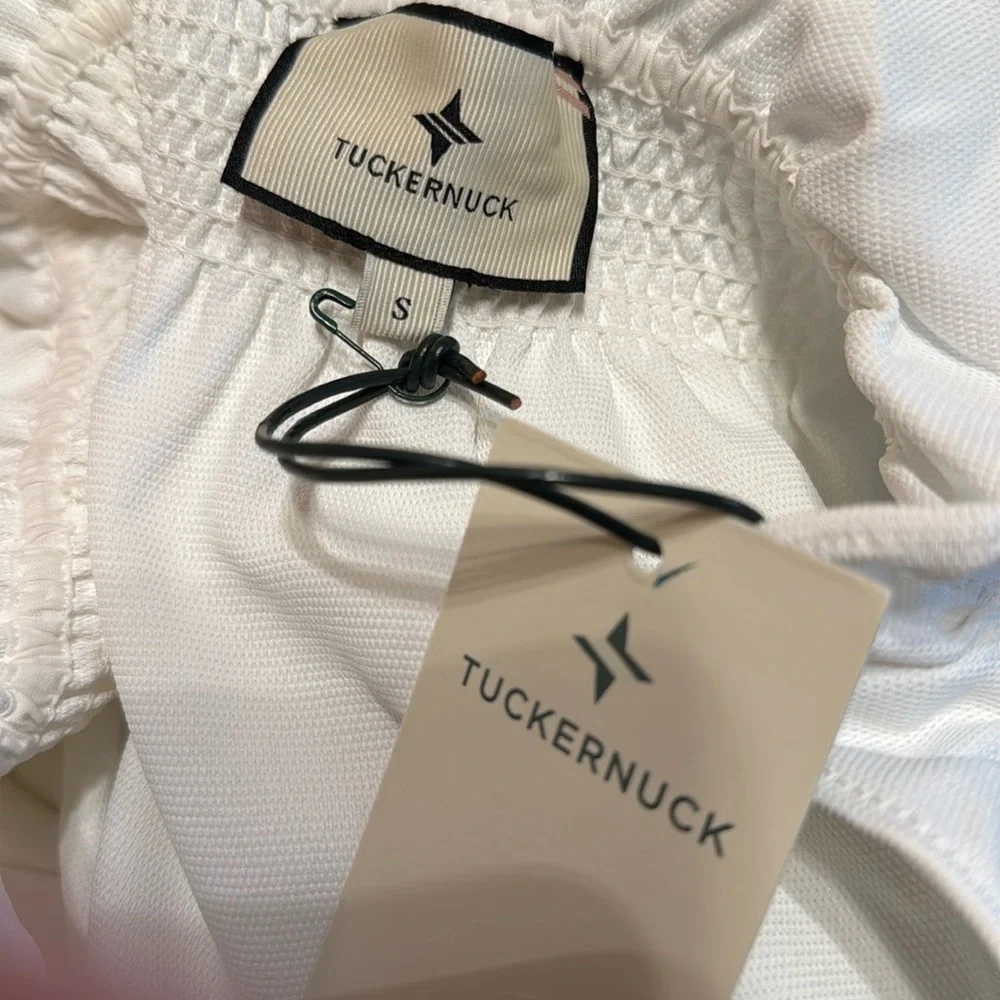 TUCKERNUCK White Off the Shoulder Marguerite Blouse NWT - Picture 12 of 14
